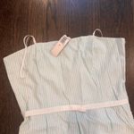 Laundry by Shelli Segal Blue and Pink Strapless Sundress Photo 2