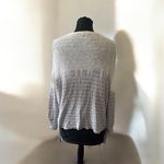 Maronie Gray Knit Sweater with Tie sides size M Size M Photo 1