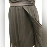 Alfred Angelo NWT  Strapless Cocktail, Party, or Bridesmaid Black Dress Photo 7