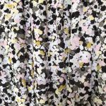 Theory  100% Silk Crepe Mini Dress Fit and Flare‎ multi color Floral Size M Photo 8