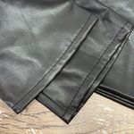 Mother‎ Denim The Insider Ankle Black Faux Leather Wax On Wax Off Jeans size 29 Photo 13