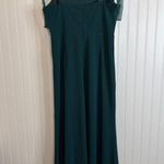 Lulus  Beloved Elegance Emerald Green Tie-Strap Mermaid Maxi Dress Wedding Sz XL Photo 3
