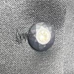 American Vintage Vintage Black Dressy Cropped Blazer Puff Sleeve Jacket Size 11/12 Large Photo 4