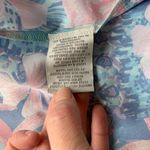 Charlie Paige Floral Summer Mini Dress Women M Blue Pink Pleated Round Neck NWT Photo 9