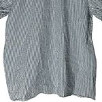 Rungolee Striped Short Sleeve Top Blouse Size Small Blue Photo 6