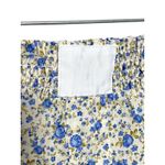 Threads of Luxx Ditsy Floral Shorts Womens L Pull On Feminine Prairie Dainty NWT Blue Size L Photo 1