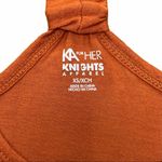 University of Texas Longhorns Women’s Tank Orange Size XS Photo 2