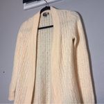 Charter Club  Cardigan Sweater Cashmere Knit Open Front Cream Size Medium Photo 1