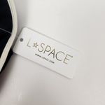 l*space L* Pamela Bikini Top in Black Cream Size XS NWT Racerback Photo 4