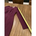 Likely Revolve  Keller Long Sleeve Mini Dress bodycon cut out in Purple Plum sz 4 Photo 13