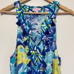 Lilly Pulitzer Lily Pulitzer Achelle Swing Dress in Indigo Size XL Tropical vacation beach Photo 2