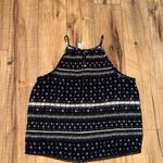 Mudd Black and white tank Photo 4