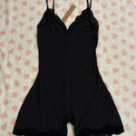 SKIMS  fits everybody lace onesie black size small Photo 0