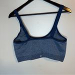 Vitality Formation Scoop Sports Bra Blue Heather Athlethic Athleisure XL Casual Photo 3