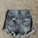 Free People We The Free Women's Crvy Distressed High Rise Cut Off Jean Shorts Photo 3