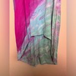 Hard Tail Forever Pink Purple Tie Dye Ombré Asymmetrical Maxi Tank Dress M Size M Photo 1