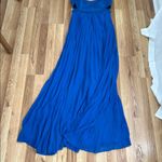 CeCe  cut out Blue Gown prom or Formal dress size 4 Photo 1