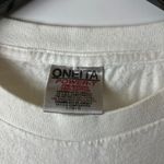 1989 90 Vintage LFMS Music T Shirt White Large L Notes Graphic Tee 100% Cotton Photo 10