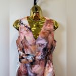 Kay Unger  New York Floral Fit & Flare Dress Size 4 Photo 5