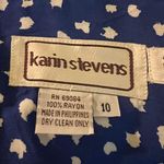 Karin Stevens Vintage 80’s 90’s Button Down Dress New Photo 11