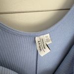 & Other Stories & Other Stories Women’s Medium Tie Front Ribbed MIDI Dress Photo 2