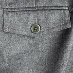 Adrienne Vittadini  Pants Womens Sz 8 Heather Gray Dress Wide Leg 32x32 Photo 4