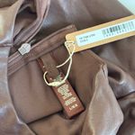 SKIMS  Essentials Faux Leather Tank Top size Large Photo 2