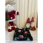 SO  Mid Rise Comfy Christmas Leggings Santa Skiing Size Large-NWT Photo 2