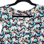 Atmosphere Black & Multicolor Ditsy Floral Ruffle Mini Dress Photo 2