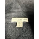 James Perse  Standard Black Cotton‎ Knit Shawl Collar BlazerJacket Womens Medium Photo 3
