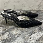 ZARA  Black Quilted Heels Photo 1