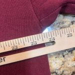 Holiday Christmas Embroidered Angels Women XL Turtleneck Long‎ Sleeve Sweater Red Photo 2