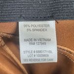 Soho Apparel caramel faux suede pants size medium XL Photo 4