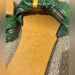 Havaianas Tropical Print Bow Slide Sandals with Yellow Sole Summer Beach Flip Flops Photo 5