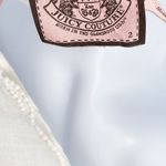 Juicy Couture Scalloped Lace Linen Mini Dress Prairie Coquette Small White Photo 11