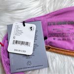 Free People It's Now Cool Lurex Colorblock Cropped Bikini Top. Size Medium. NWT Photo 6