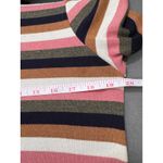 dip striped scoop neck short sleeve t Photo 4