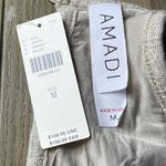 Anthropologie Amadi Caroline Knit Midi Dress size Medium New Beige Minimalist Tan Photo 4