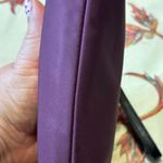 Kate Spade  Gala burgundy Nylon Double Zippered Wristlet Photo 2