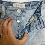 Free People  We The Free Daisy Chain Lace Trim Distressed Denim Shorts 714 Photo 9