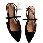 Old Navy Slingback Blackjack Patent Women's Pointed Shoes Sz 6 NWT Photo 2