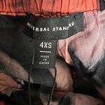 Universal Standard Pants Wide Leg Black Floral Elastic Waist Size 4XS / 00-0 New Photo 5