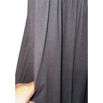Rae Mode Black Sleeveless Cropped Jumpsuit Women's Small Wide Leg Pockets Yoga Photo 1
