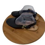 Kork-Ease Korks  Blush Slingback Flats Black Tortoise Shell Buckle Womens 8 Photo 3