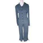 J.Crew - NWT Ribbed Long Sleeve Sweater Comfy Preppy Jumpsuit Sz S Photo 2