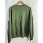 Fruit of the Loom Womans  Long Sleeve Pullover Christmas Sweatshirt Medium Green Photo 1