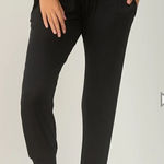 Elan  Thin Ribbed Jogger Pants Women’s Small Photo 0