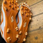 Boombah  Molded Cleats Orange White Womens‎ 9.5 Photo 4