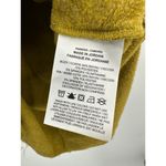 Nike  Dri-fit Sweatshirt Women XS Mustard Yellow Hoodie Cut Off Yoga Fringe Photo 8