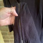New York & Company Elegant Black Long Sleeve Knit Sweater XL Photo 3